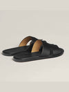 Izmir Sandal Calfskin & Noir - HERMES - BALAAN 4