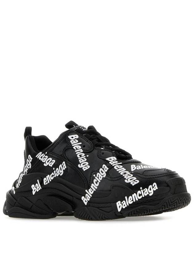 Triple S logo print sneakers 524039W2FAB - BALENCIAGA - BALAAN 3