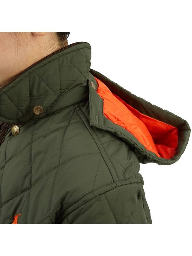 Kids quilted half jacket 323943455001 COMPNY OLV Adult wearable - POLO RALPH LAUREN - BALAAN 8