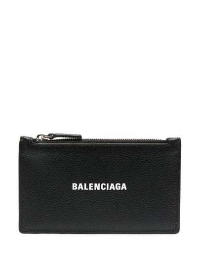 Logo Print Cash Card Wallet Black - BALENCIAGA - BALAAN 2