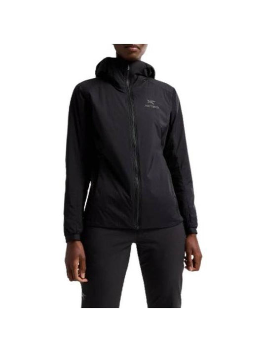 Women's Atom Hooded Jacket Black - ARC'TERYX - BALAAN 1