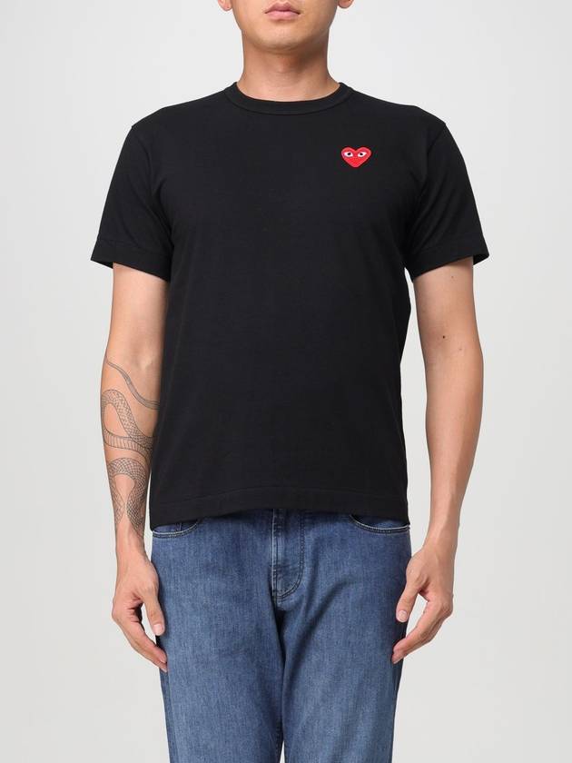 T-shirt con logo Comme Des Garcons Play - COMME DES GARCONS PLAY - BALAAN 1