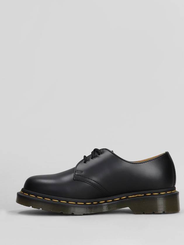 1461 Smooth 3 Hole Leather Loafers Black - DR. MARTENS - BALAAN 4