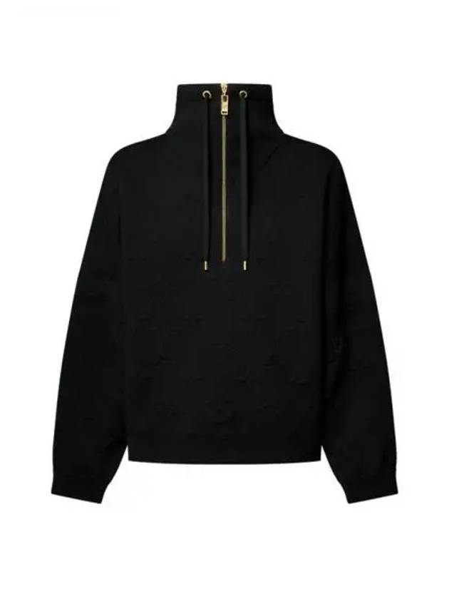 Embossed Quilted Monogram High Neck Sweater 1AGCKQ - LOUIS VUITTON - BALAAN 1