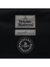 Logo Lock Classic Tonal Stitching Zipper Belt Bag Black - VIVIENNE WESTWOOD - BALAAN 8