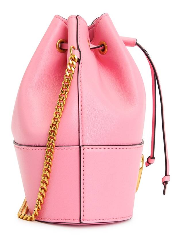 V Logo Signature Women's Chain Bucket Bag P0T83HPF ZQQ - VALENTINO - BALAAN 2