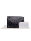 357328 Black Papier Zipper Flap Clutch - BALENCIAGA - BALAAN 10