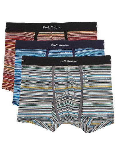 Men's Stripe Cotton Briefs 3 Pack - PAUL SMITH - BALAAN 2