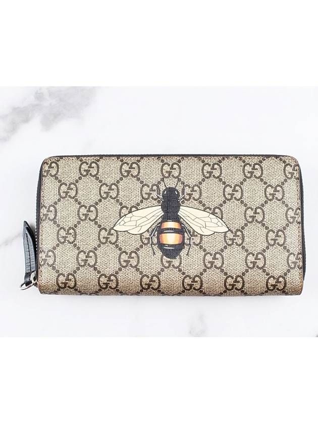 bee zipper long wallet - GUCCI - BALAAN 3