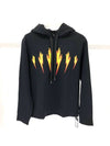 Unisex Lightning Thunderbolt Hooded Sweatshirt PBJS447A - NEIL BARRETT - BALAAN 1