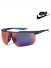 Eyewear Windshield E Mirror Lens Sunglasses Matte Navy - NIKE - BALAAN 3