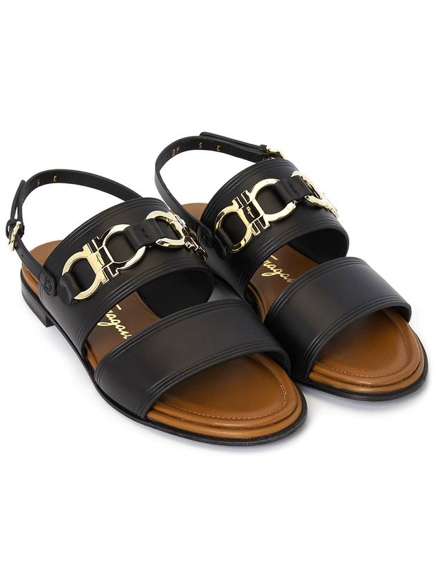 Ferragamo CHAIM 10 1CM NERO 0751076 Women s Sandals Foot C - SALVATORE FERRAGAMO - BALAAN 3