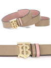 Belt 8066052 129991 A1435 OAT BEIGE DUSKY PINK - BURBERRY - BALAAN 3