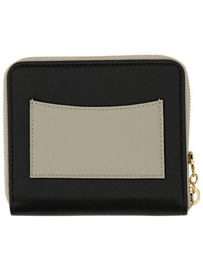 Stella Logo Zip Around Half Wallet Black - STELLA MCCARTNEY - BALAAN 2