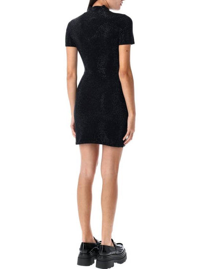 HOTFIX TSHIRT MINI DRESS - ALEXANDER WANG - BALAAN 2