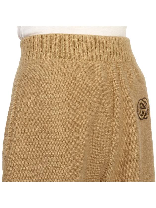 Interlocking GG Logo Shorts Camel - GUCCI - BALAAN 10