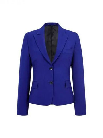 Women s Wool Twill Single Jacket Light Navy 271974 - PAUL SMITH - BALAAN 1