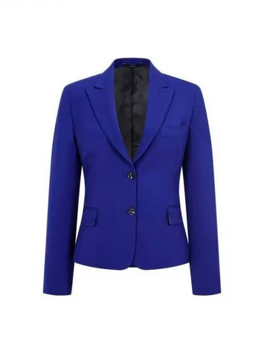 Women s Wool Twill Single Jacket Light Navy 271974 - PAUL SMITH - BALAAN 1