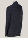 Men's Wool Blazer Jacket Navy - BRUNELLO CUCINELLI - BALAAN 4