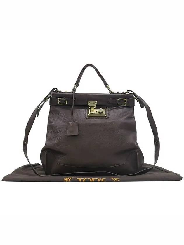 Brown 2 WAY bag - TOD'S - BALAAN 1