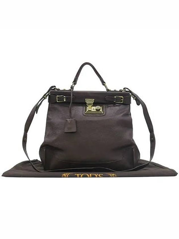 Brown 2 WAY bag - TOD'S - BALAAN 1