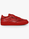 Club C Leather Low Top Sneakers Red - MAISON MARGIELA - BALAAN 3