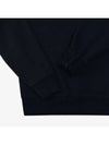 Diagonal Raised Fleece Sweatshirt Navy - CP COMPANY - BALAAN 4