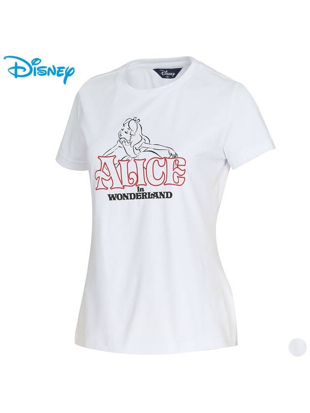 Simple Printing T-Shirt DN2LTR091 - DISNEY GOLF - BALAAN 1