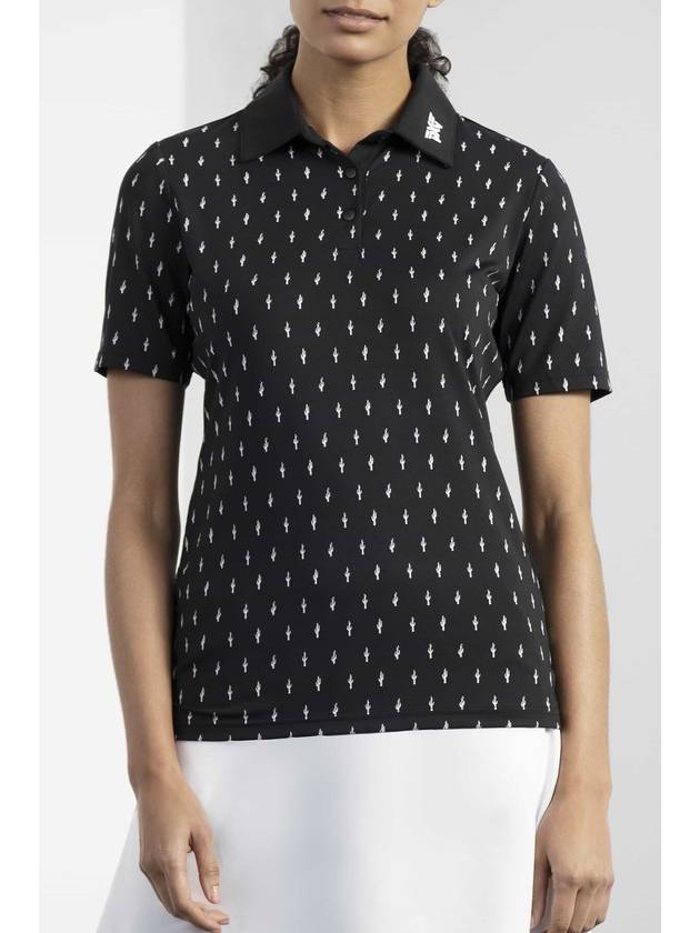 Women s Cactus Print Polo - PXG - BALAAN 1