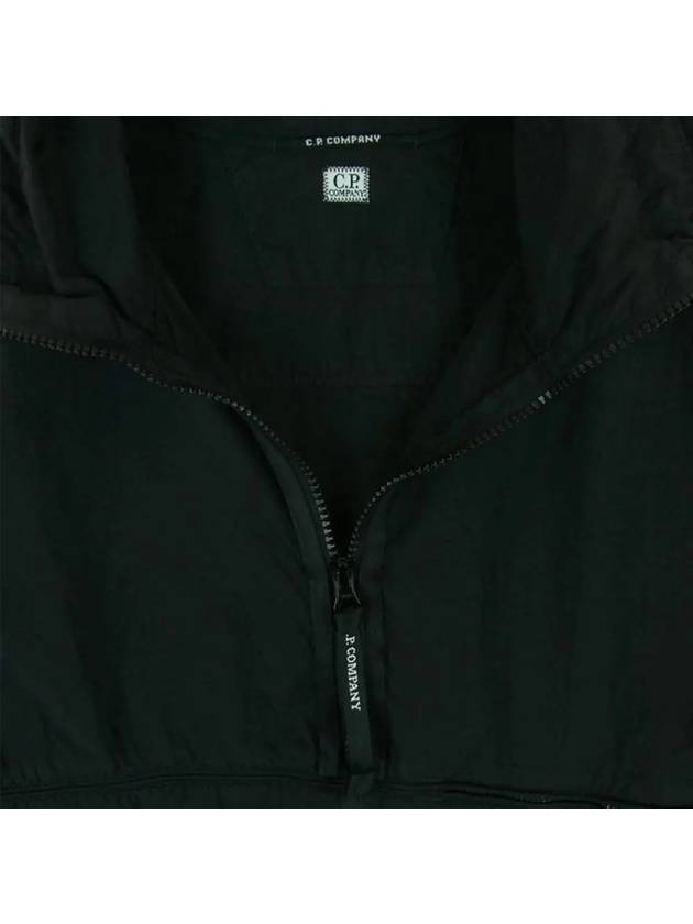 Lens Wappen Half Zip Anorak Black - CP COMPANY - BALAAN 5