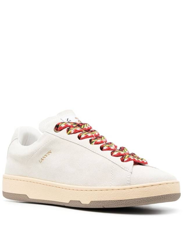 Lite Curb Low Top Sneakers White - LANVIN - BALAAN 3