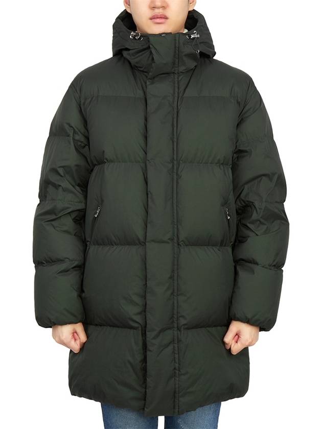 Declan Quilted Hood Padded Green - THEORY - BALAAN.