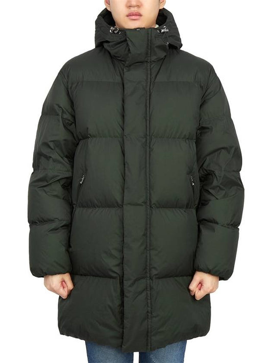 Declan Quilted Hood Padded Green - THEORY - BALAAN.