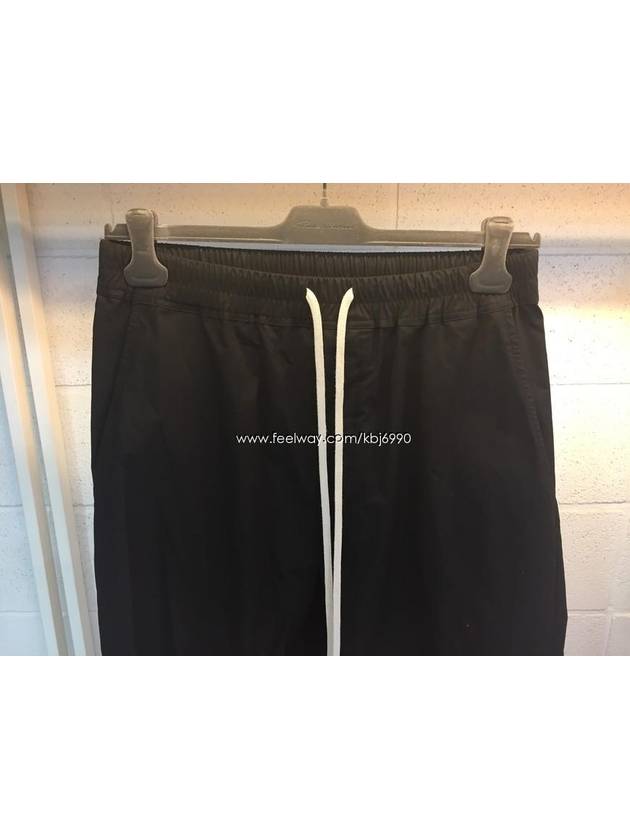 Men's Cotton Baggy Pants Black - RICK OWENS - BALAAN.