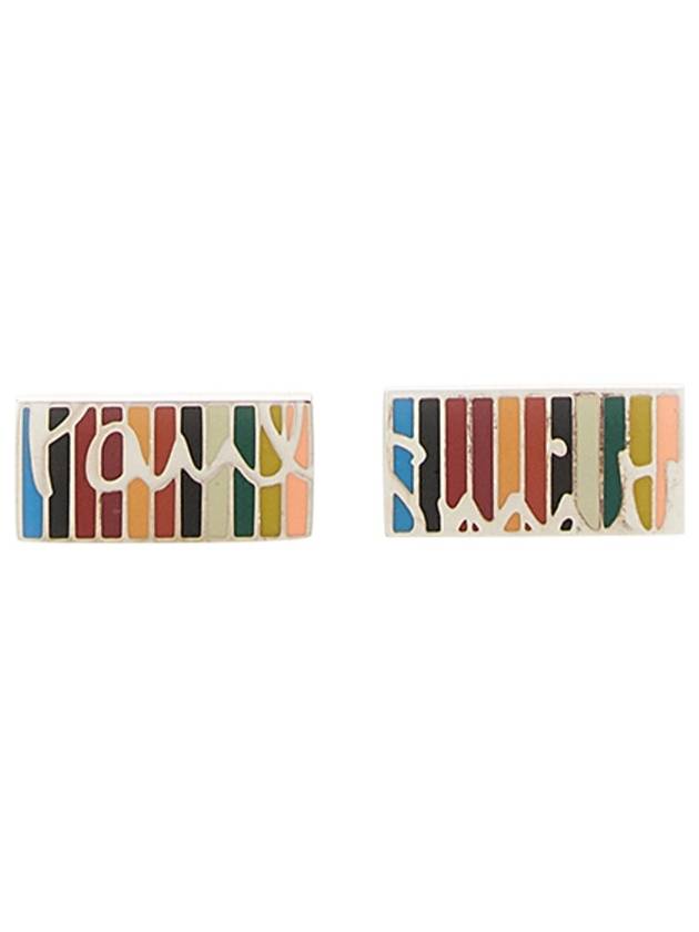 Signature Striped Logo Cufflinks - PAUL SMITH - BALAAN 2