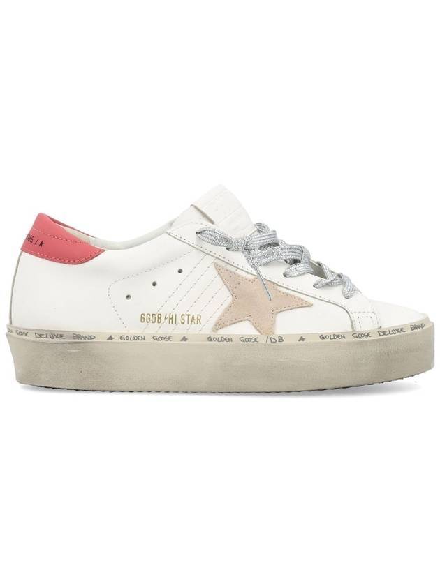 Hi Star Leather Low Top Sneakers Pinlk White - GOLDEN GOOSE - BALAAN 1