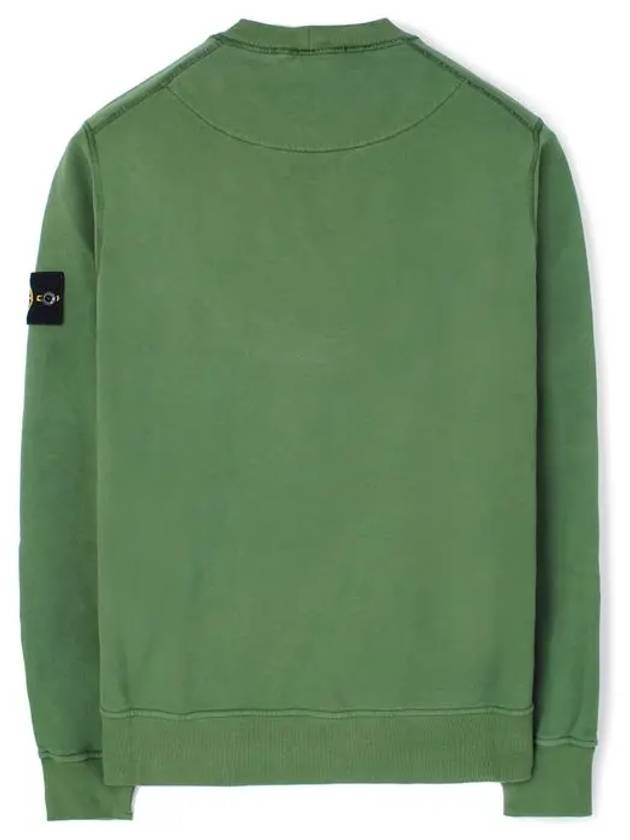 Wappen Patch Crew Neck Sweatshirt Green - STONE ISLAND - BALAAN 3