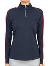 Women's Cora Mid Layer Long Sleeve T-Shirt Navy - J.LINDEBERG - BALAAN 2