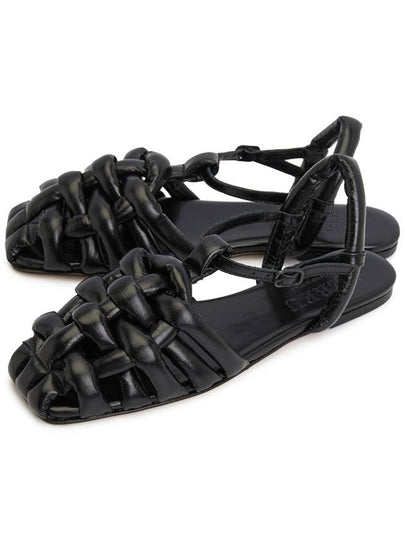 Sandals WFR23CADI001 BLACK Black - HEREU - BALAAN 2