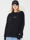 Signature3 sweatshirt Oversize fit Black - AOX - BALAAN 3