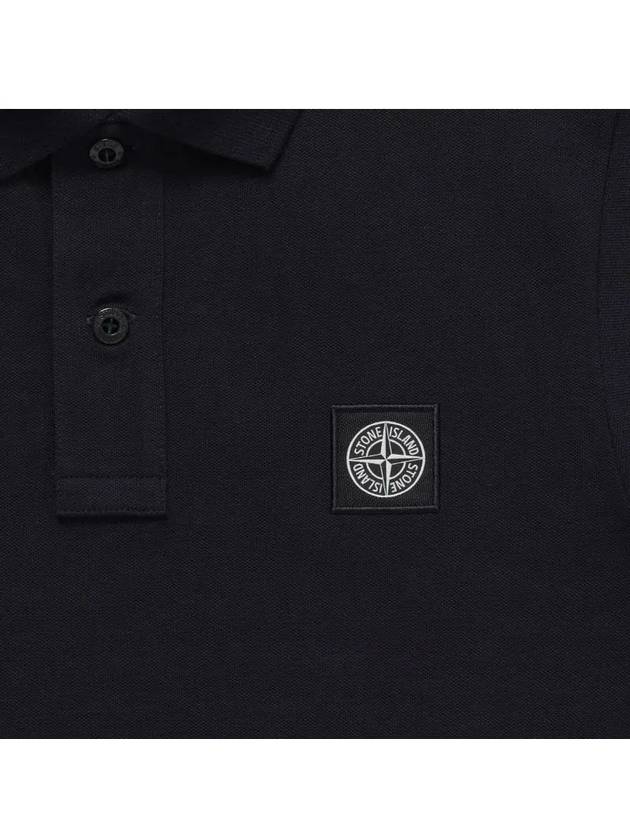 2SC17 A0020 80152SC17 Mini Waffen Logo Patch Polo Men s Short Sleeve Tee - STONE ISLAND - BALAAN 3