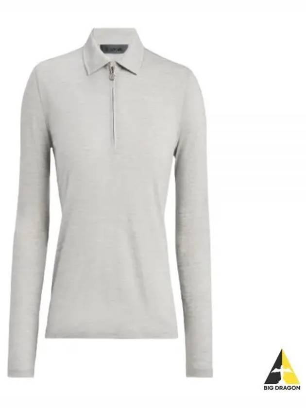 GFORE 24 LIGHTWEIGHT FINE WOOL LS POLO GLP000030 LHGR Women s Long Sleeve - G/FORE - BALAAN 1