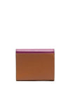 Saffiano Tri-Fold Half Wallet Purple - MARNI - BALAAN 3