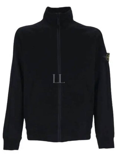 Compass Badge Regular Fit Cotton Track Jacket Navy - STONE ISLAND - BALAAN 2