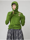 Bonnet 2-In-1 Long Sleeve Top Green - ATHPLATFORM - BALAAN 2