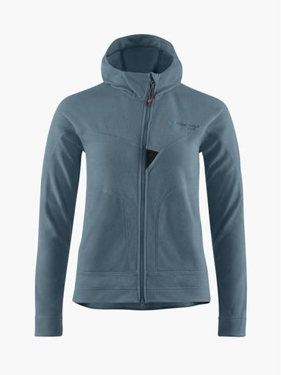 Women's Sigyn Zip Up Hoodie Thistle Blue - KLATTERMUSEN - BALAAN 2