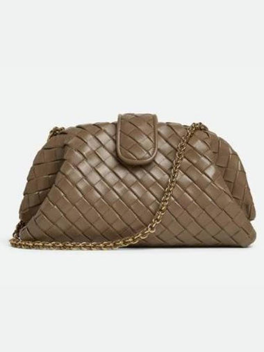 Teen Lauren 1980 Chain Clutch Bag Pinecone - BOTTEGA VENETA - BALAAN 1