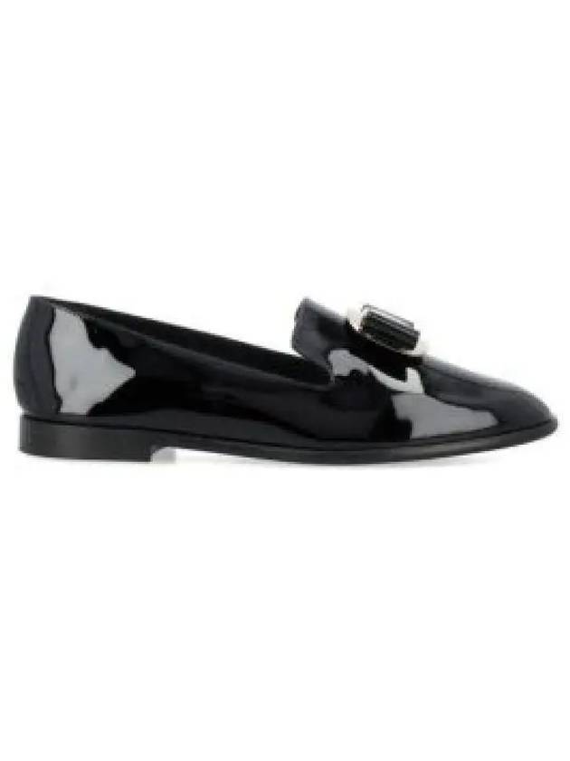 New Vara Plate Loafers Black - SALVATORE FERRAGAMO - BALAAN 2