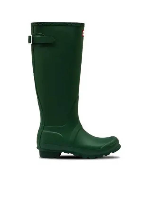 Women s Original Tall Bag Adjustable Boots Green - HUNTER - BALAAN 1