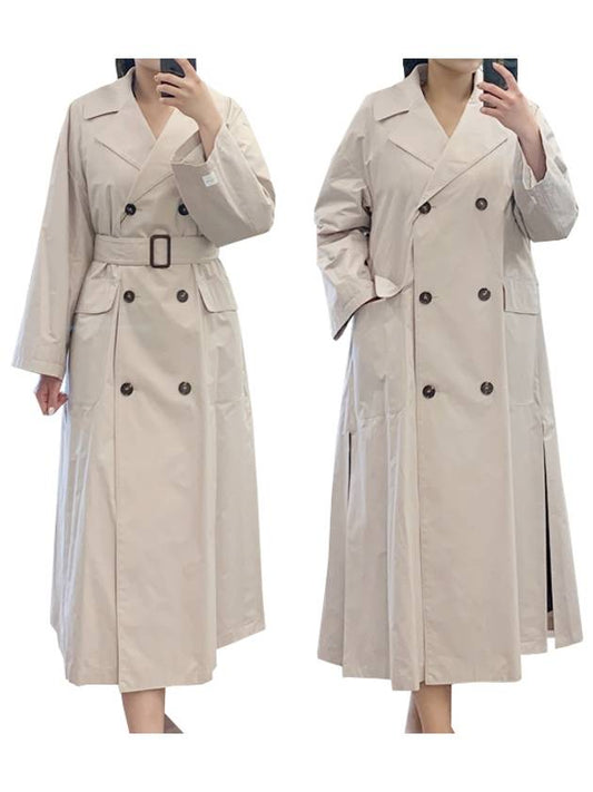 Women's Art Ranch A Trench Trench Coat Ecru - MAX MARA - BALAAN 2